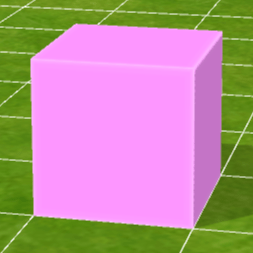 カラーブロック（桃）