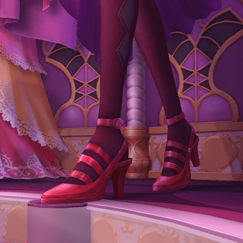 魔王城・室内美脚