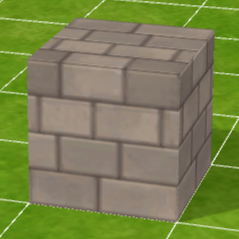 石づくりのブロック
