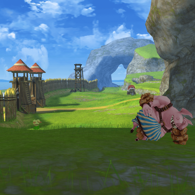 国境沿い(公国)オーク寝そべり