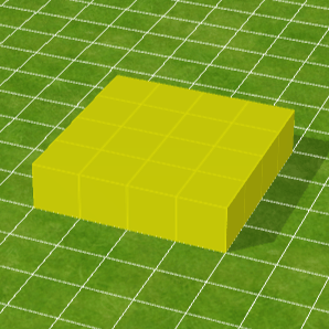 黄色ブロック床（大）