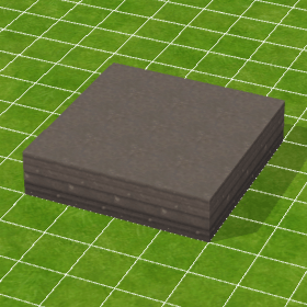 土のブロック床（大）