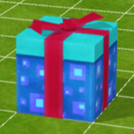 プレゼントBOX：青