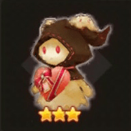 シロチョコミ人形