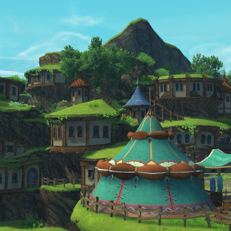 滅びの村テント