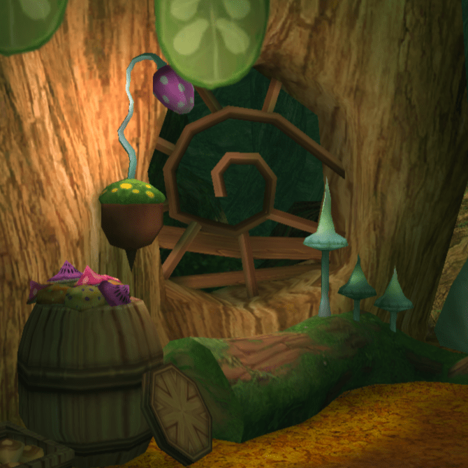 マレビトの森大木窓