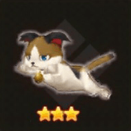 ぶら下がり猫像