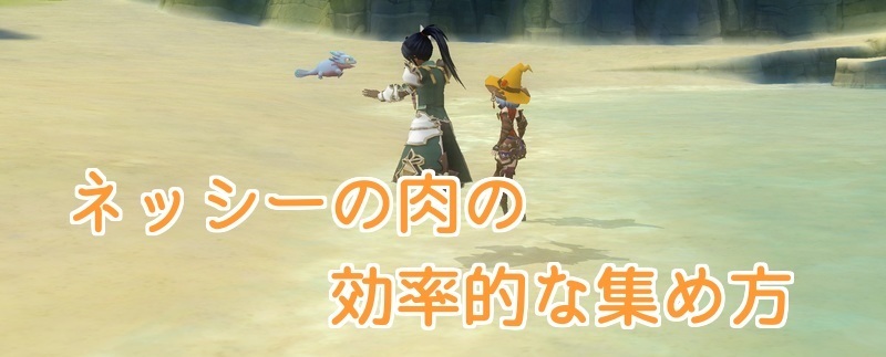 ネッシーの肉の集め方