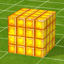 遺跡ブロック：金