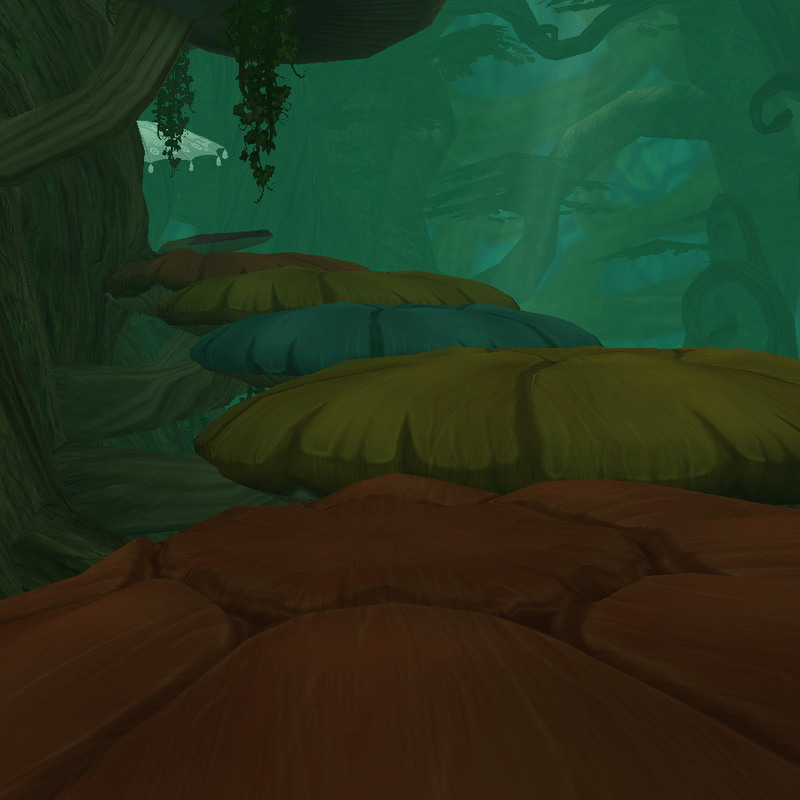 マレビトの森キノコの道