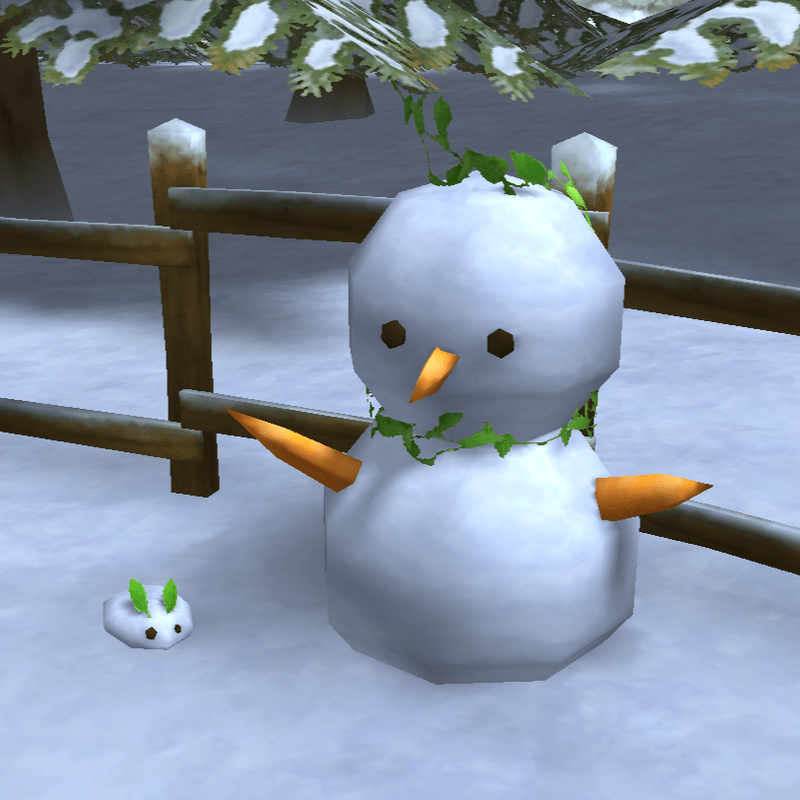 公国雪だるまウサだるま