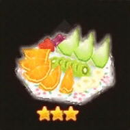 フルーツの皿盛り