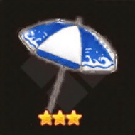 ビーチパラソル【B&W】