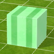 縦縞ブロック：緑