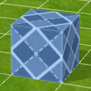 チェックブロック：青