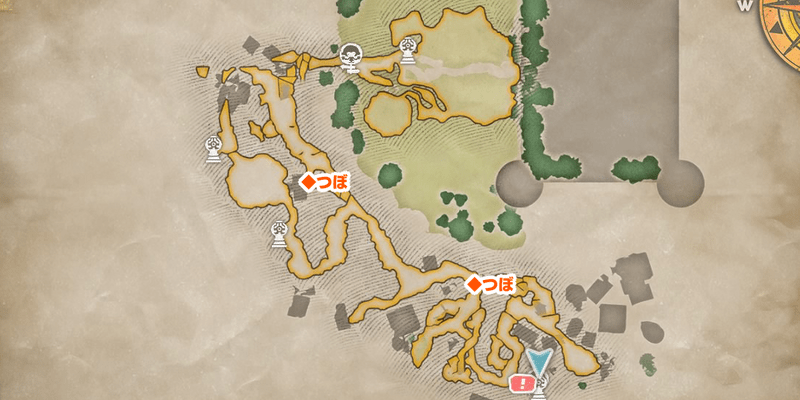 新王の台地3段目