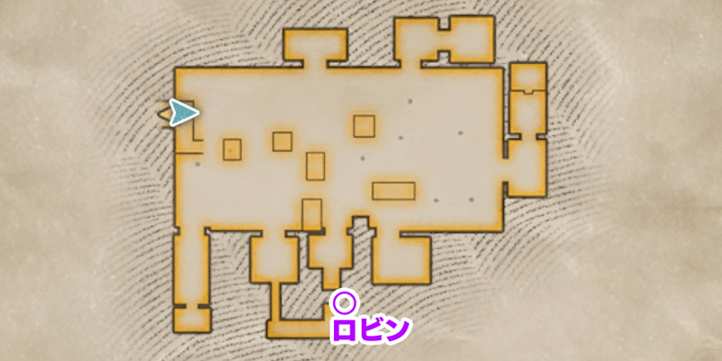 砂塵の遺構(鏡の部屋)