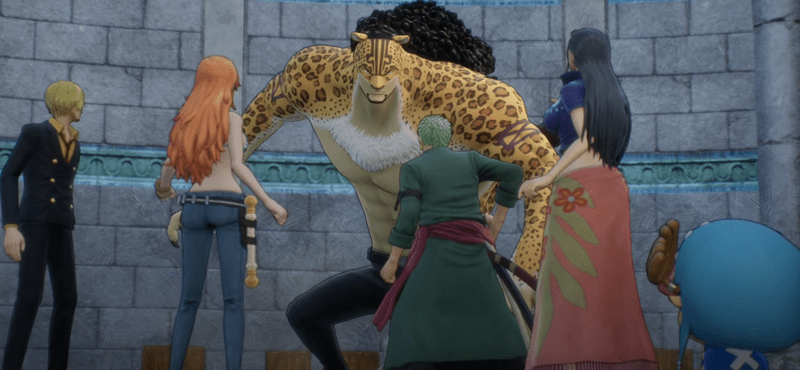 サンジとチョッパーでルッチを削る