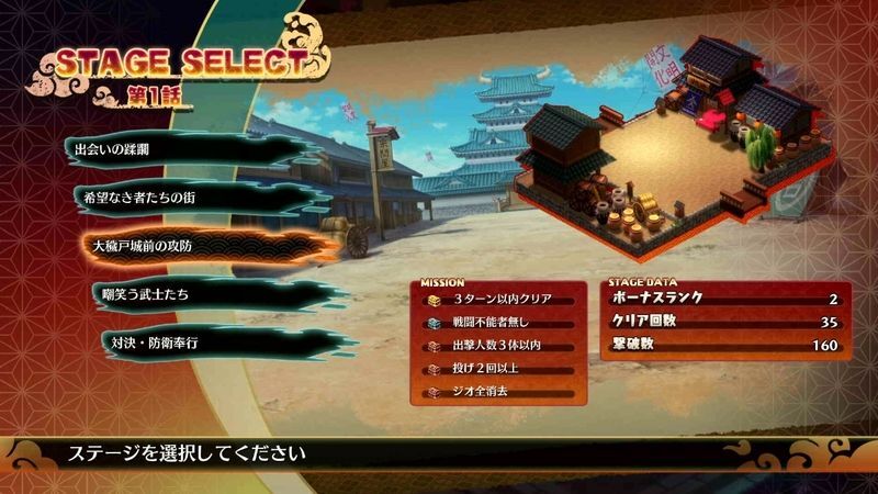 大穢戸城前の攻防