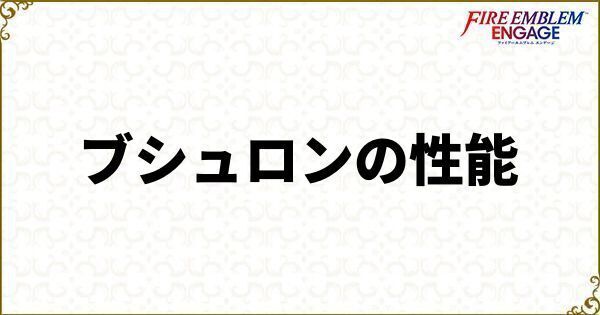 ブシュロンの性能と加入時期
