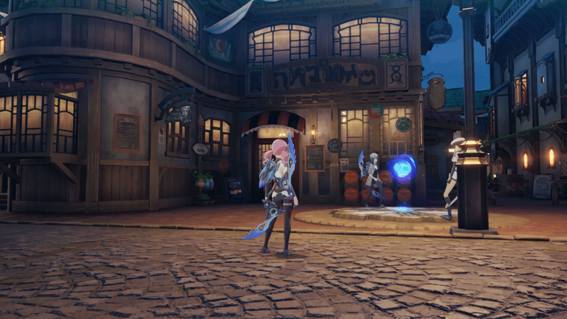 双面コイン亭前