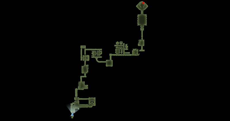 謎の金属のマップ