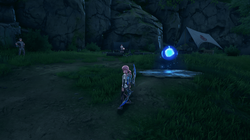 冒険者の野営地