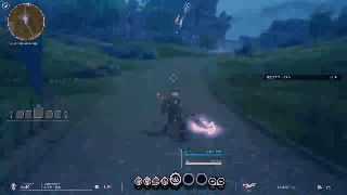 溜め状態→突進