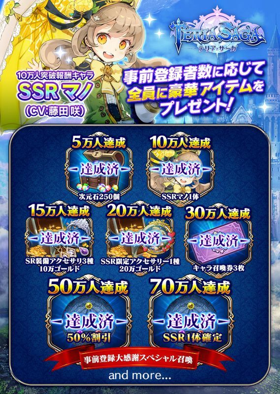 事前登録キャンペーン