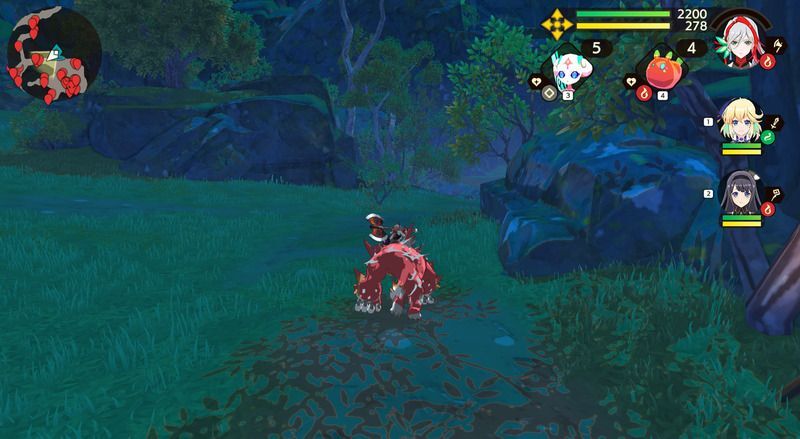 フィールド探索