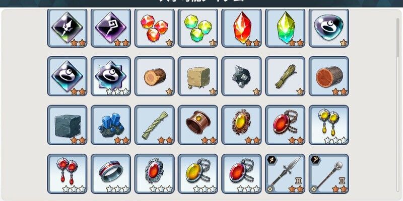 テロメア熔獄昼の入手可能アイテム2