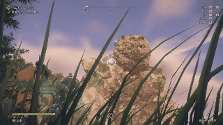 光っている場所を攻撃