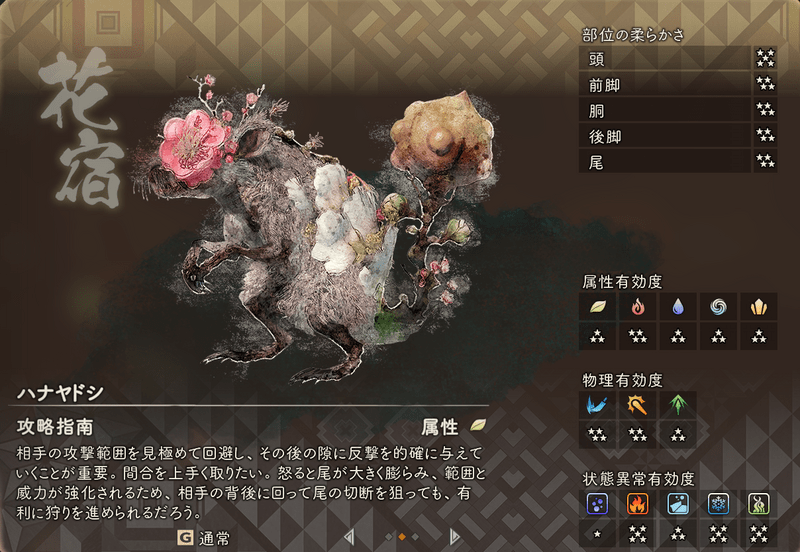 ハナヤドシの基本情報