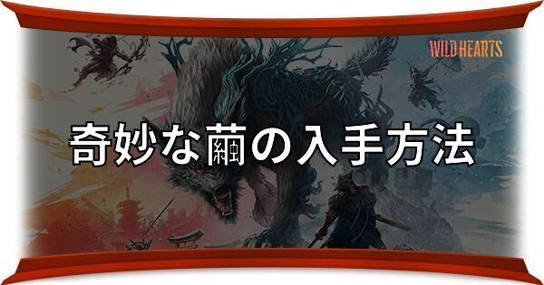 奇妙な繭の入手方法