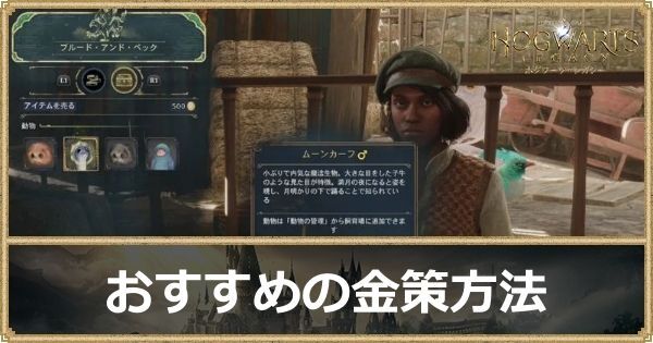 おすすめの金策方法