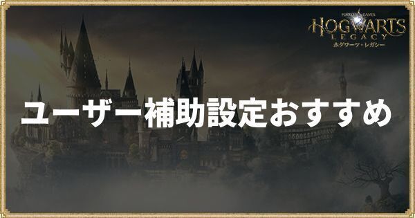 ユーザー補助設定のおすすめ