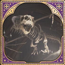 ヘブリディーズ・ブラック種の骸骨