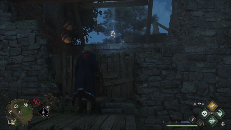 古代魔術の集中地点の痕跡