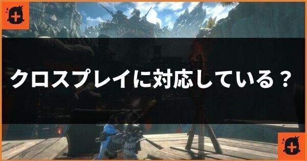 クロスプレイに対応している？