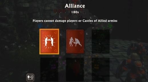 同盟と戦略カード