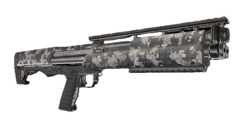 KSG専用スキン コンクリート迷彩 Concrete Camo外観