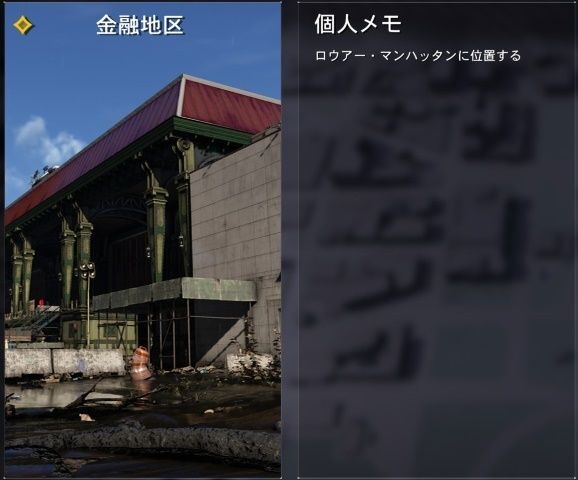 金融地区 プロフィール