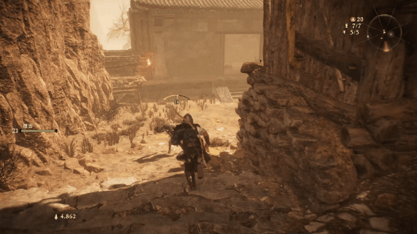 直刀の通常攻撃