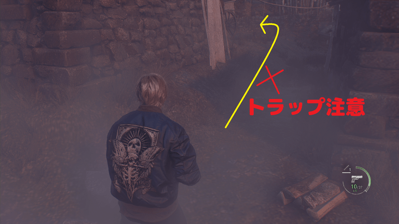 爆破ムービーが発生したら右