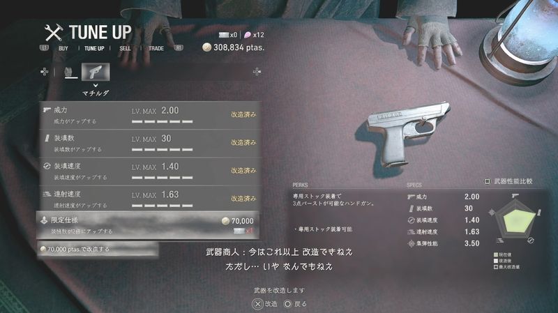 マチルダの限定解除