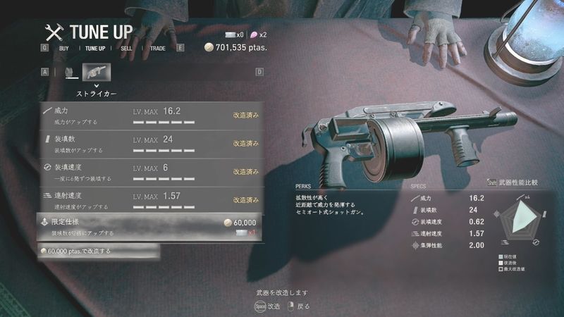 ストライカーの限定解除