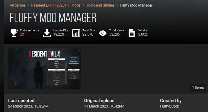 Fluffy Mod Manager