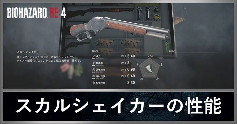 スカルシェイカーの性能