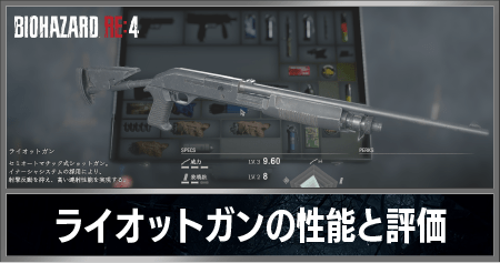 ライオットガンの性能と評価