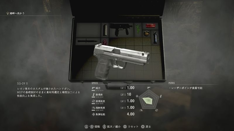 SG-09Rの基本性能